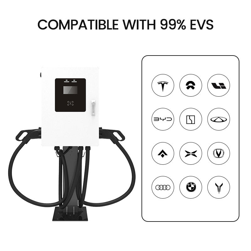 Dc Fast Charger 30Kw Wallbox Commercial - สถานีชาร์จรถยนต์ไฟฟ้ากระแสตรง 30 กิโลวัตต์ แบบติดผนัง ชาร์จเร็ว รองรับปลั๊ก