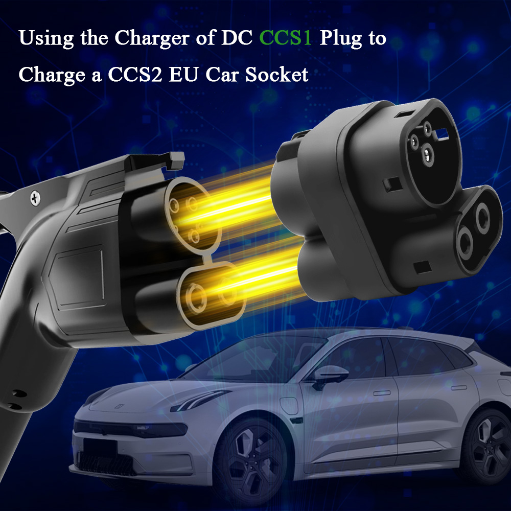 อะแดปเตอร์ชาร์จรถยนต์ไฟฟ้า Kol - Ccs2 To Ccs1 Fast Charge Adapter 250Kw บทวิจารณ์และราคา