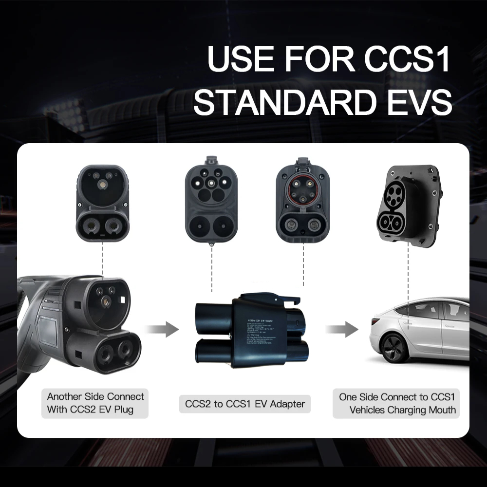 อะแดปเตอร์ EV CCS2 เป็น CCS1 เ - Ccs2 To Ccs1 Fast Charge Adapter 250Kw บทวิจารณ์และราคา