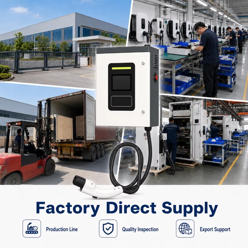 เครื่องชาร์จรถยนต์ไฟฟ้าแบบเร็ว - Dc Fast Charger 30Kw Wallbox Commercial บทวิจารณ์และราคา